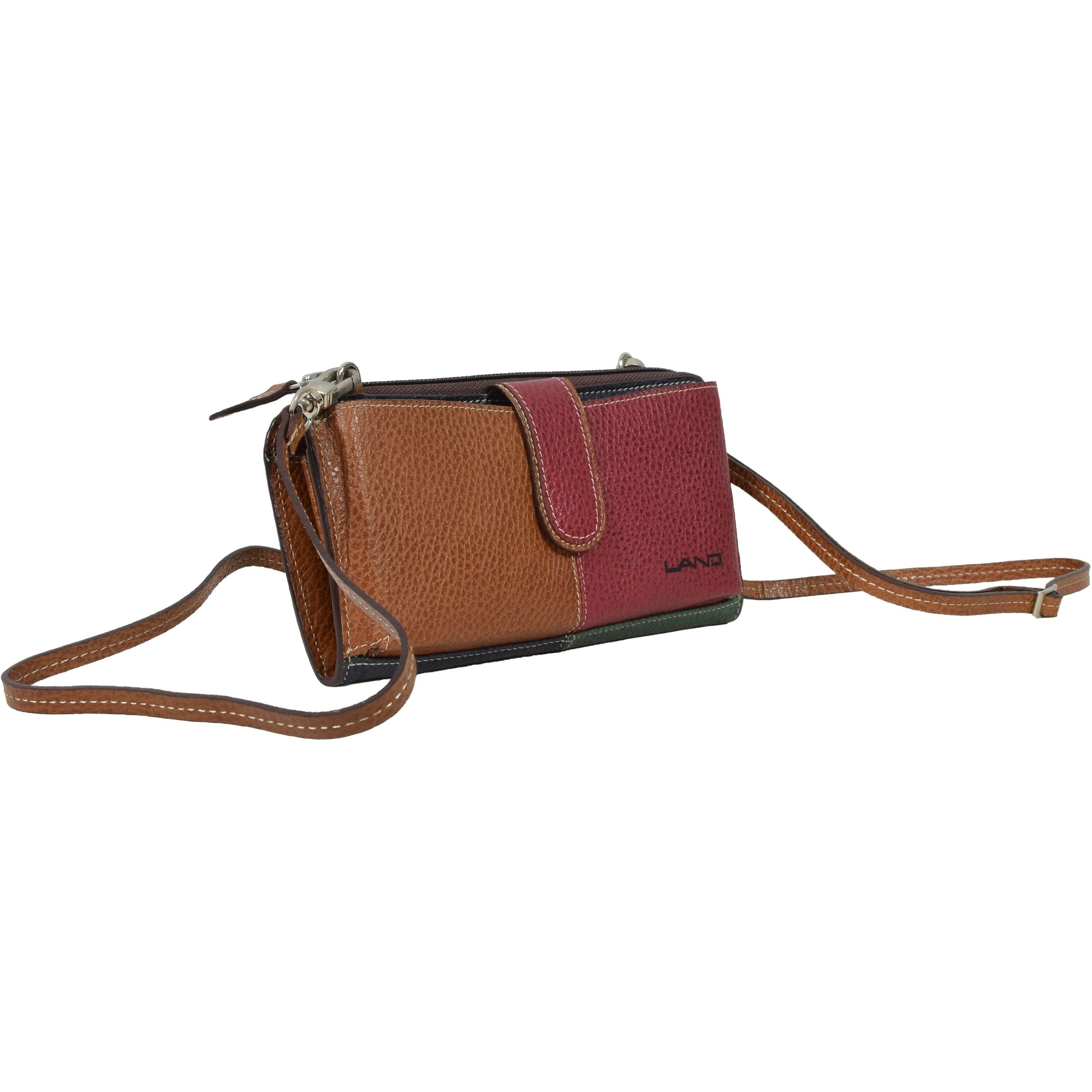 Napa Convertible Wallet Crossover LAND Leather Goods