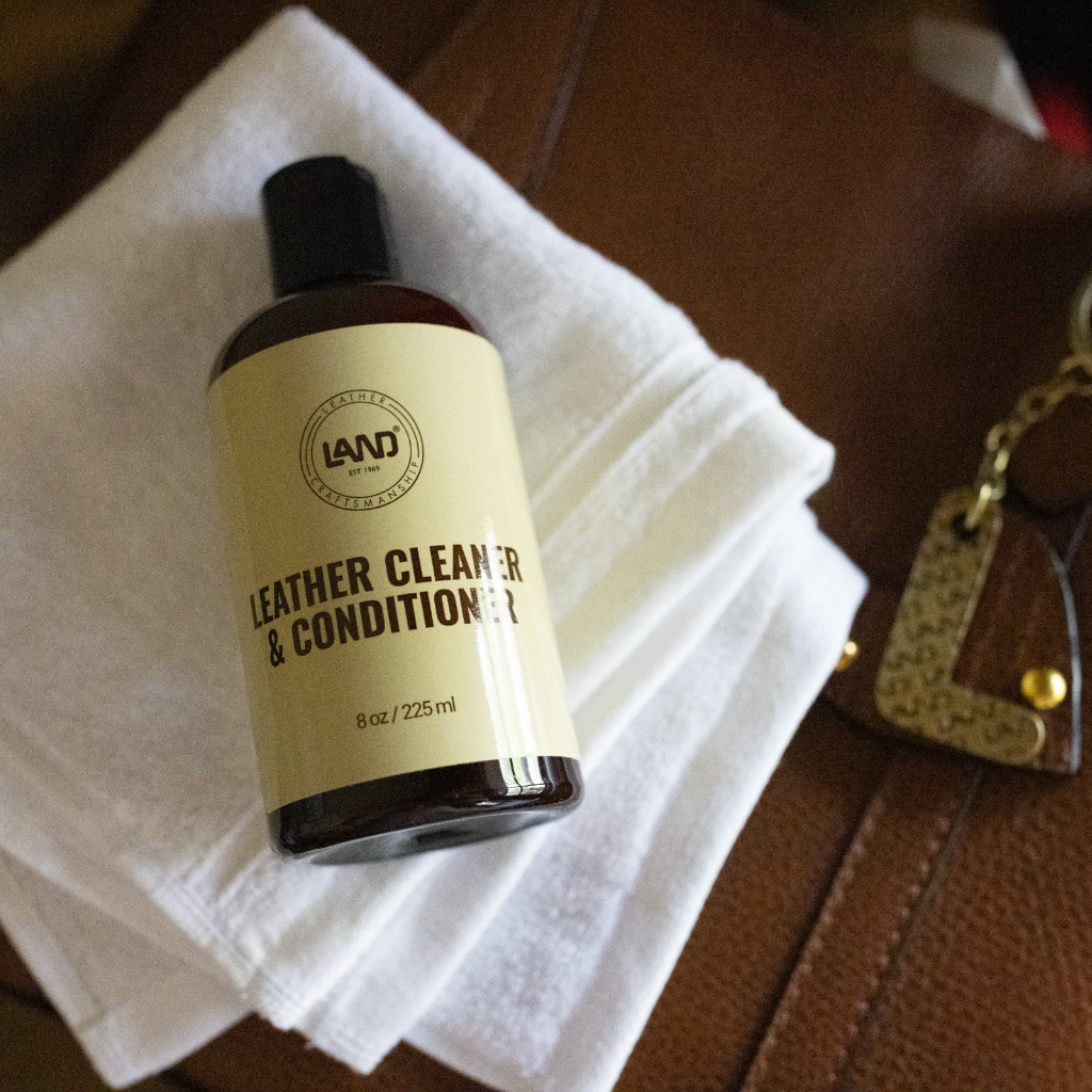 Leather Conditioner & Cleaner - Best Leather Conditioner – LAND Leather  Goods