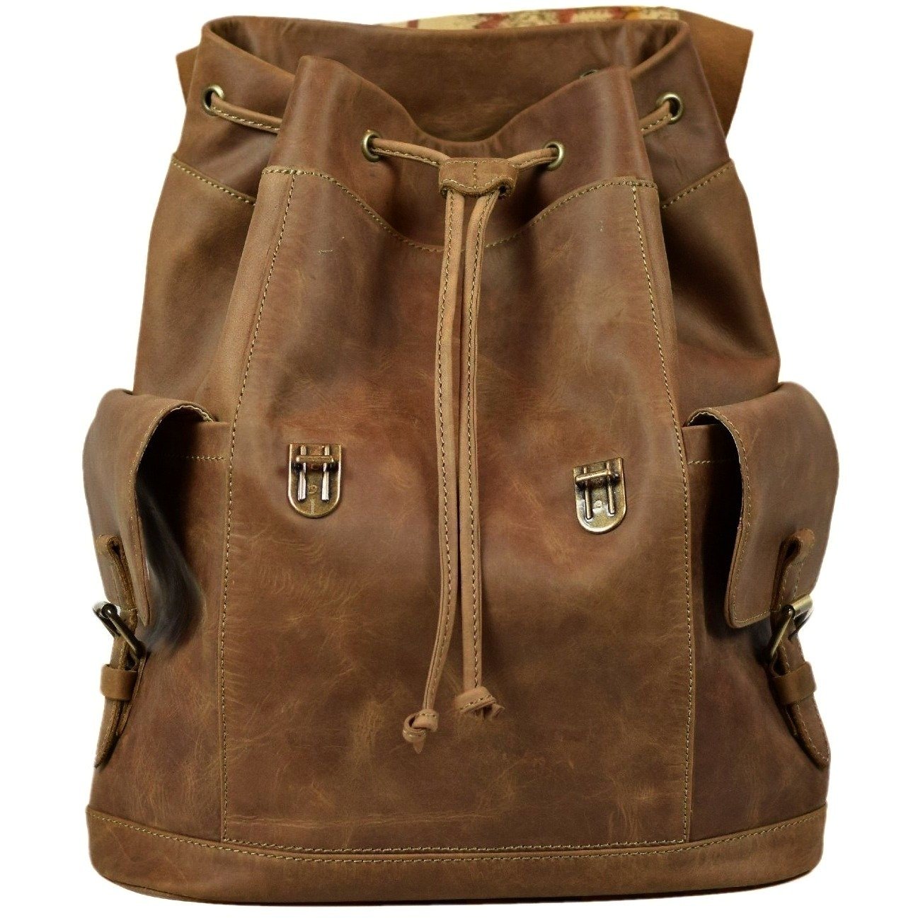 Land leather outlet backpack