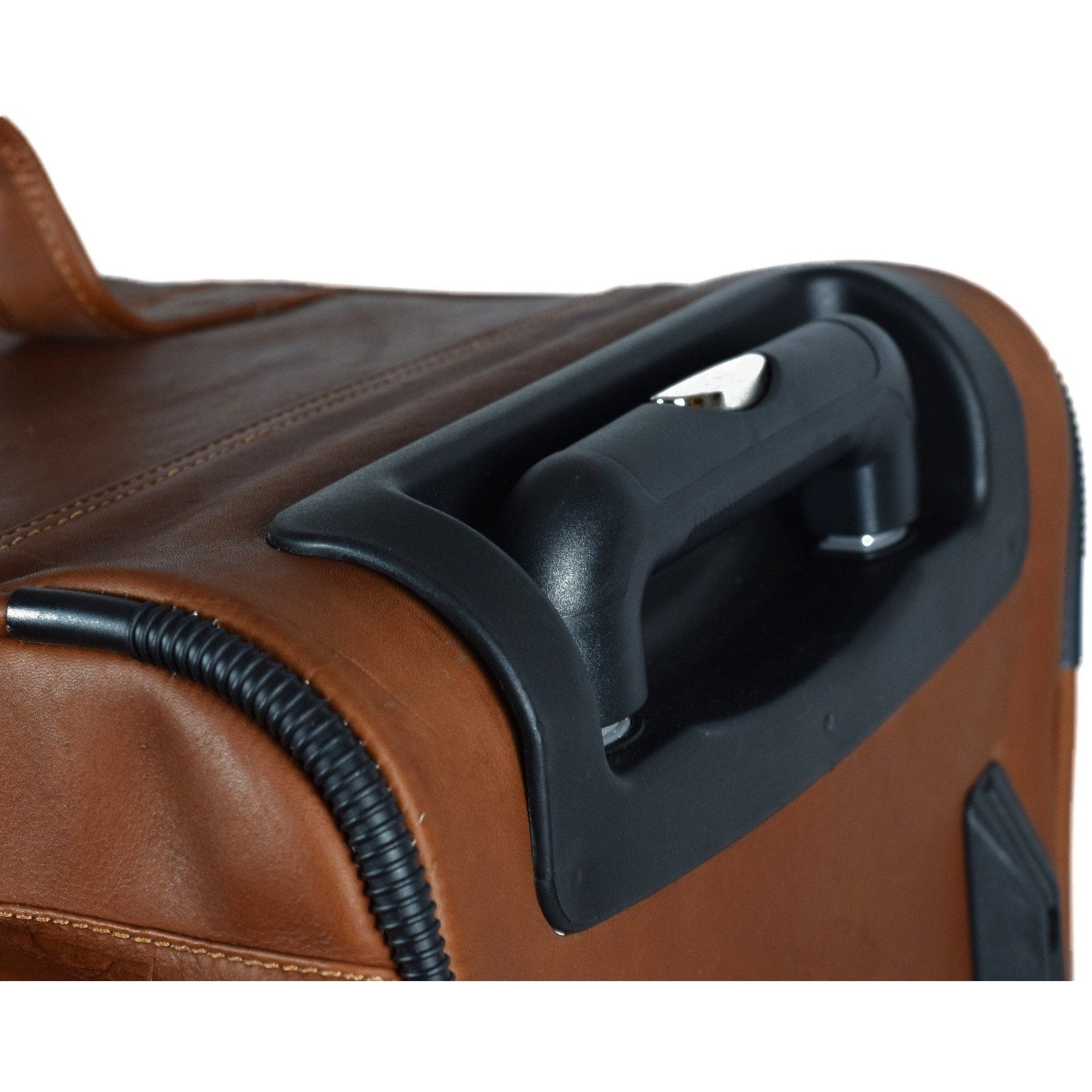 Santa Fe Leather Wheeled Backpack  Airline International – Airline Intl
