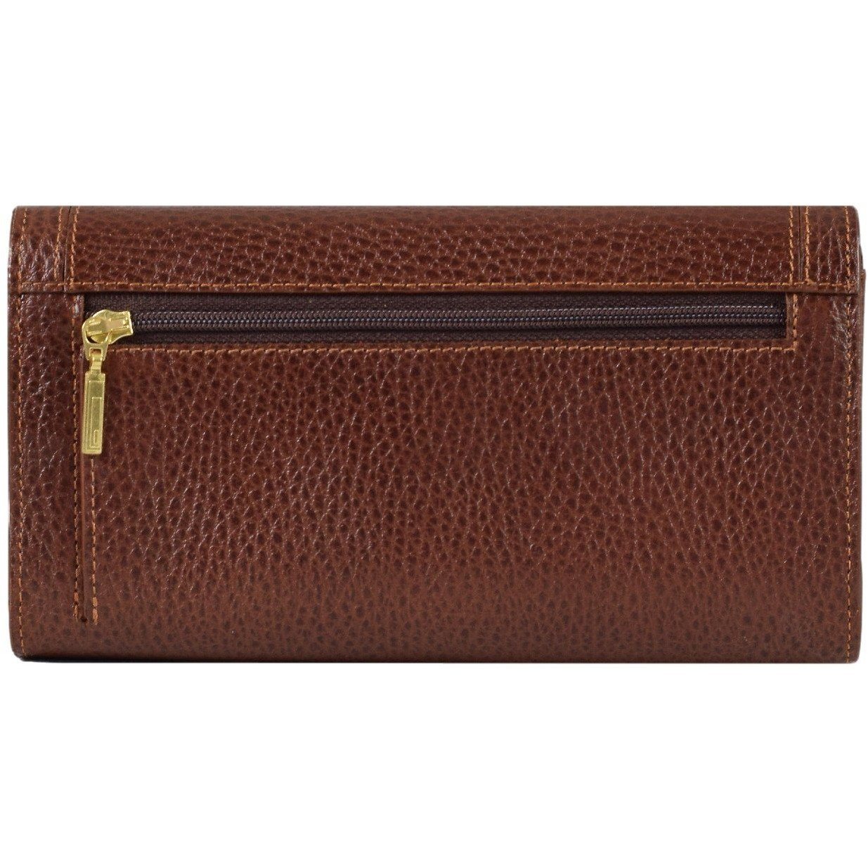 Double Snap Checkbook Wallet – LAND Leather Goods