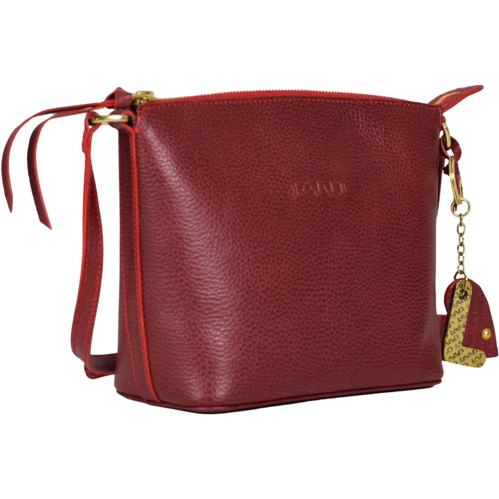 Aria Leather Crossbody Bag